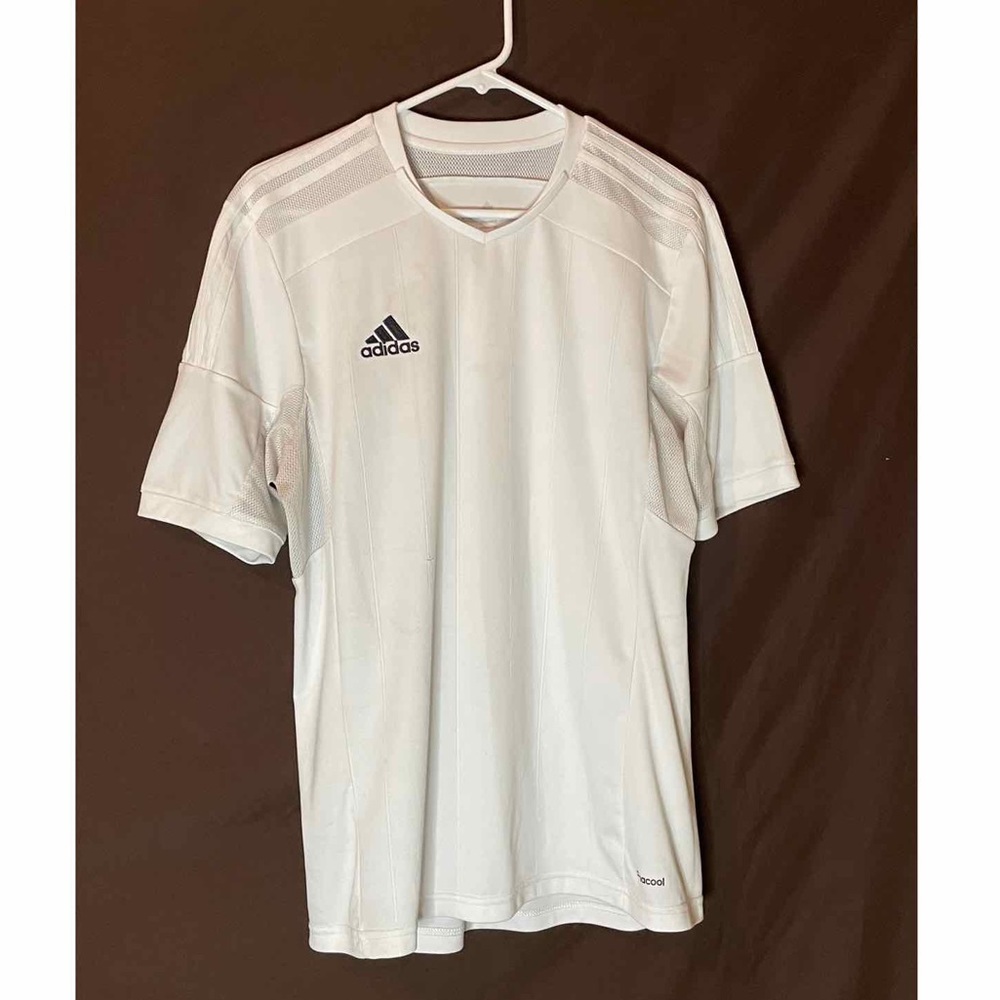Adidas white t shirt
